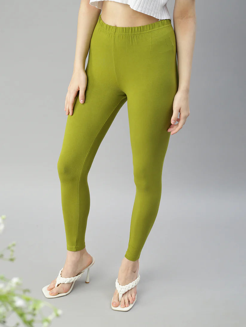 Ankle Leggings-Fern