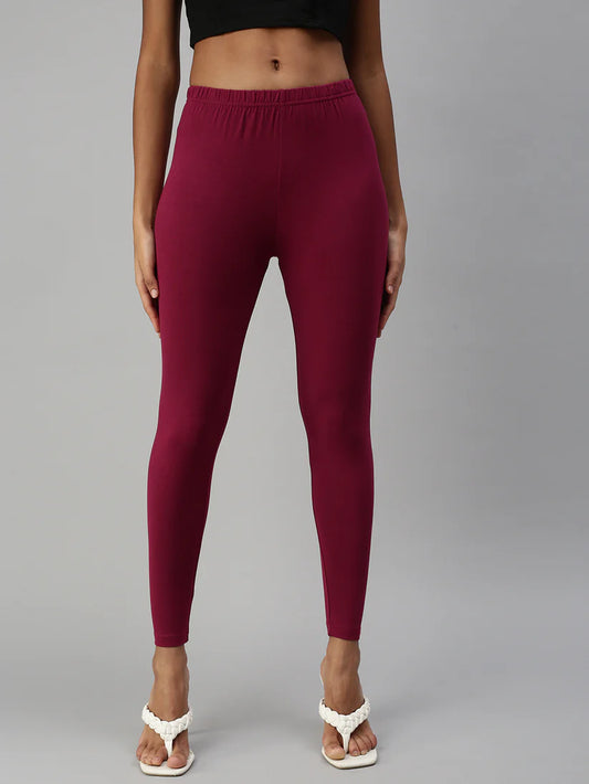 Ankle Leggings-Light Purple