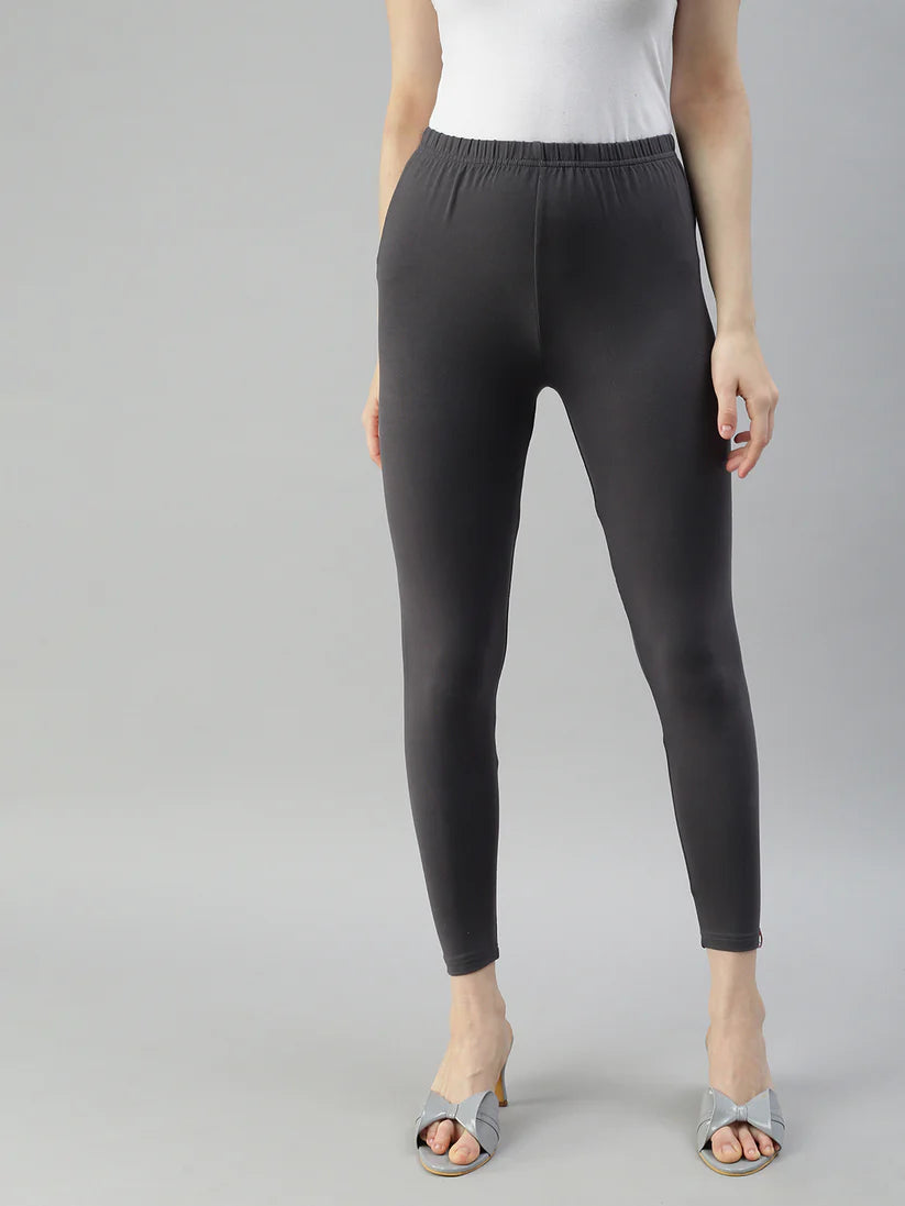 Ankle Leggings-Slate