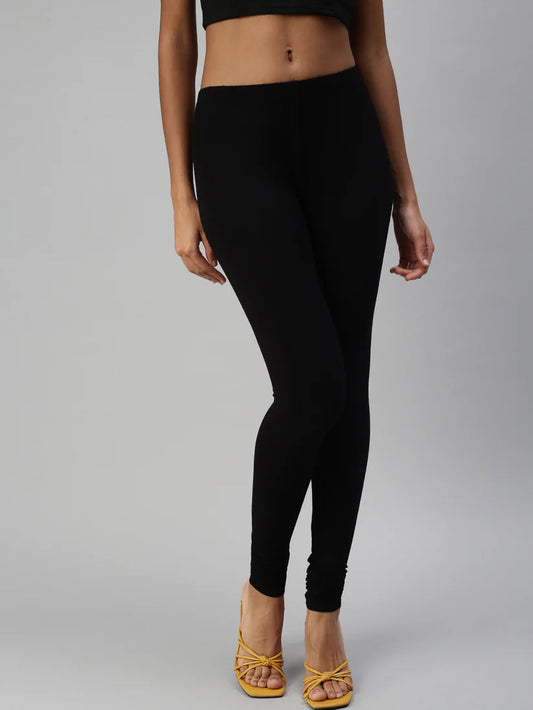 Churidar Leggings-Black