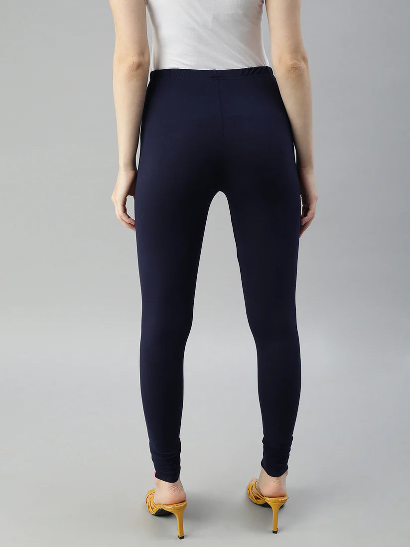 Churidar Leggings-Navy