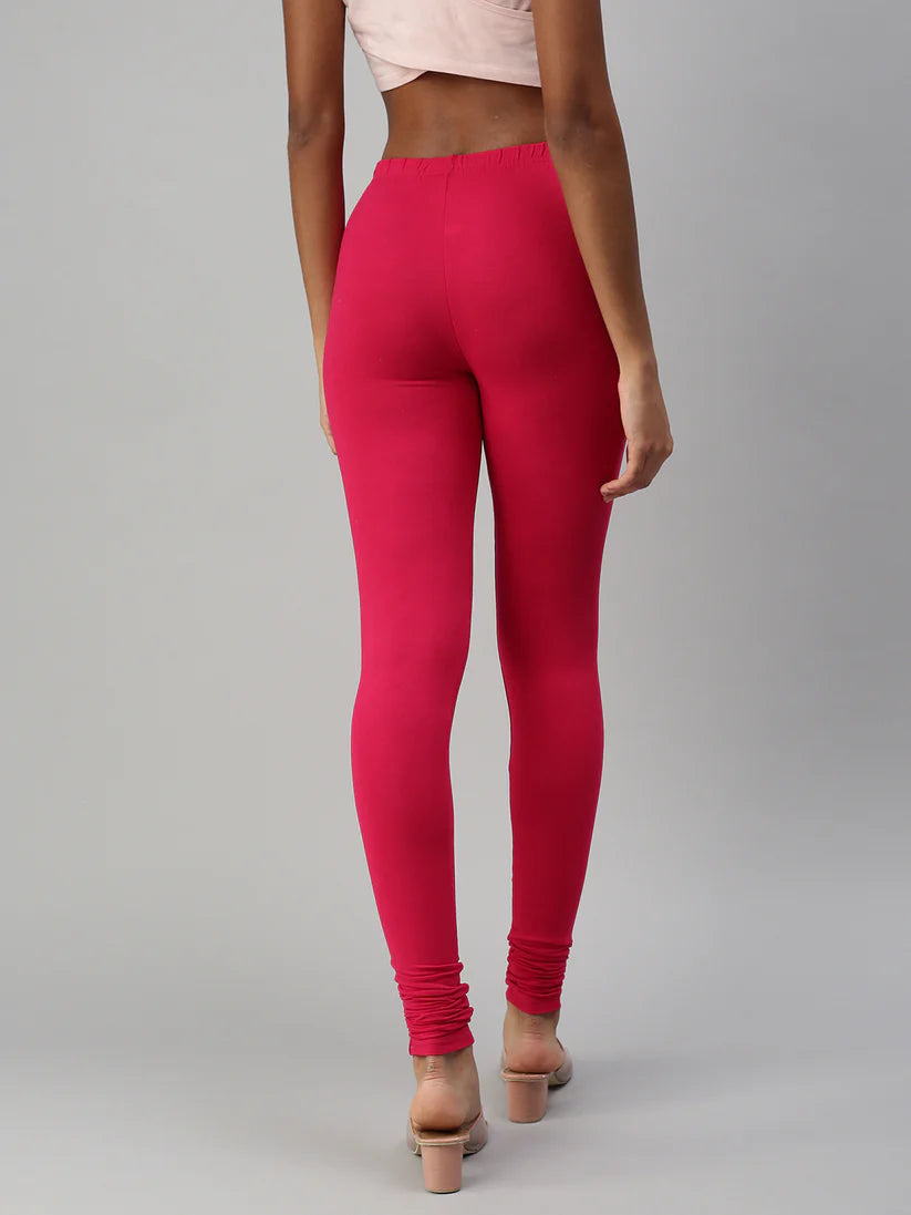 Churidar Leggings-Strawberry