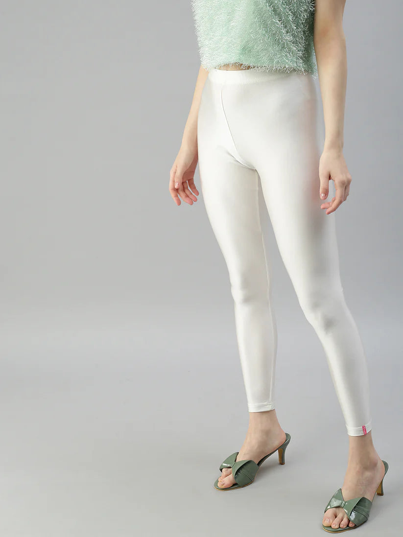 Shimmer Leggings-Cream